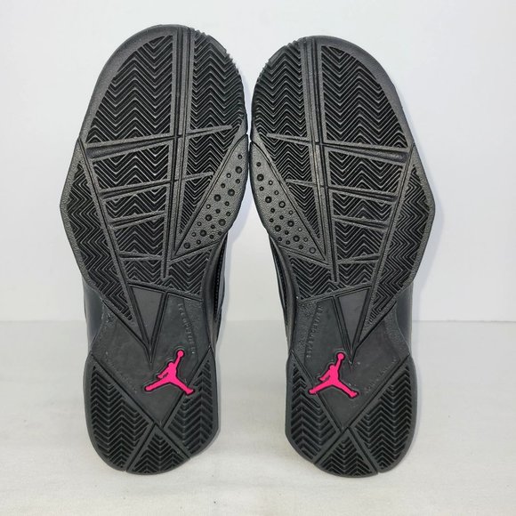 Air Jordan True Flight GS Black/ Dark Grey/ Deadly Pink 342774-009 US Size 5.5Y - Picture 7 of 8